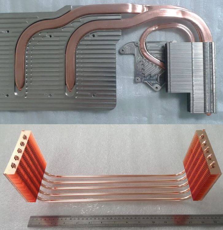 Skived fin high density heatsink